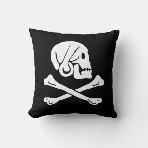 Coussin Drapeau Pirate - Jolly Roger