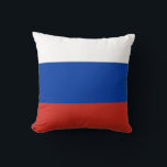 Coussin Drapeau russe<br><div class="desc">Produits World Flag personnalisables - N'hésitez pas à ajouter votre propre texte.</div>