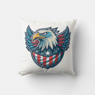 Coussin Drapeau spécial des États-Unis d'Amérique fiers US