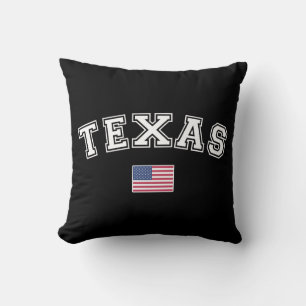 Coussin Drapeau Texas State USA