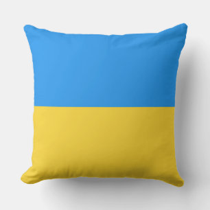 Coussin Drapeau ukrainien