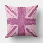 Coussin Drapeau Union Jack amusant par Heva Weva (Verso)