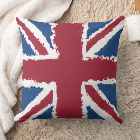 Coussin Drapeau Union Jack par Heva Weva (Couverture)