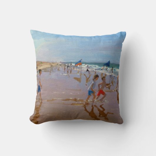Coussin Drapeaux et réflexions Montalivet (Recto)