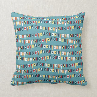 Coussin Drapeaux nautiques