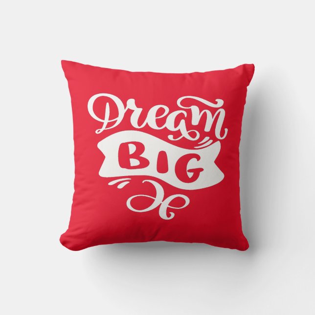 Coussin Dream Big (Recto)