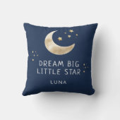 Coussin Dream Big Little Star Personalized Celestial (Verso)
