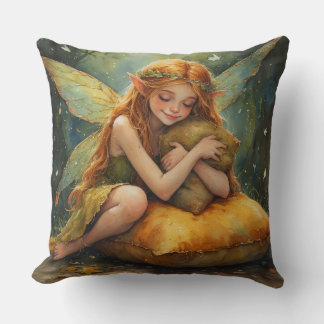 Coussin Dream Fairy Holding 2 Pillows