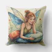 Coussin Dream Fairy Holding 2 Pillows (Recto)