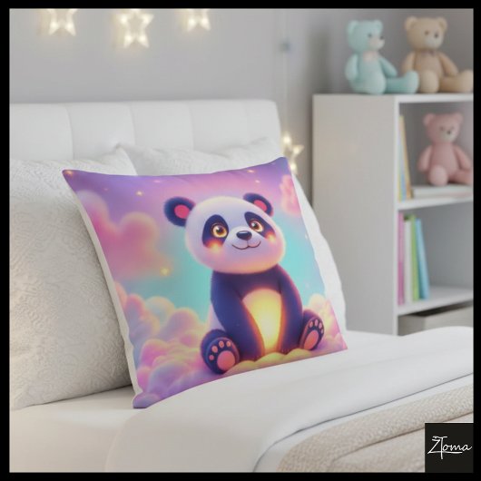 Coussin Dreamy Panda Haven
