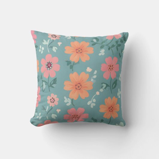 Coussin Dreamy Summer Ditsy Floral (Recto)