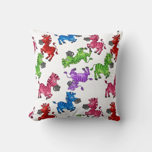 Coussin Dreamy Zebra World (Recto)
