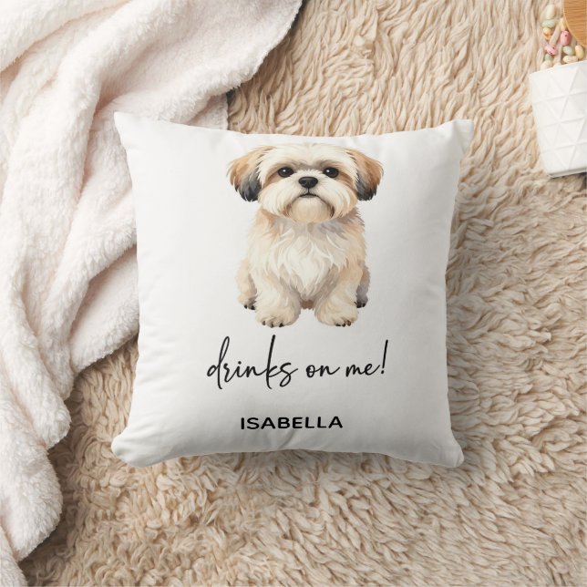 Coussin « Drinks On Me » (Couverture)