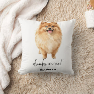 Coussin « Drinks On Me »