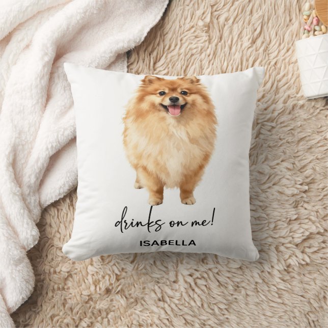 Coussin « Drinks On Me » (Couverture)