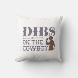 Coussin Droit sur le cowboy