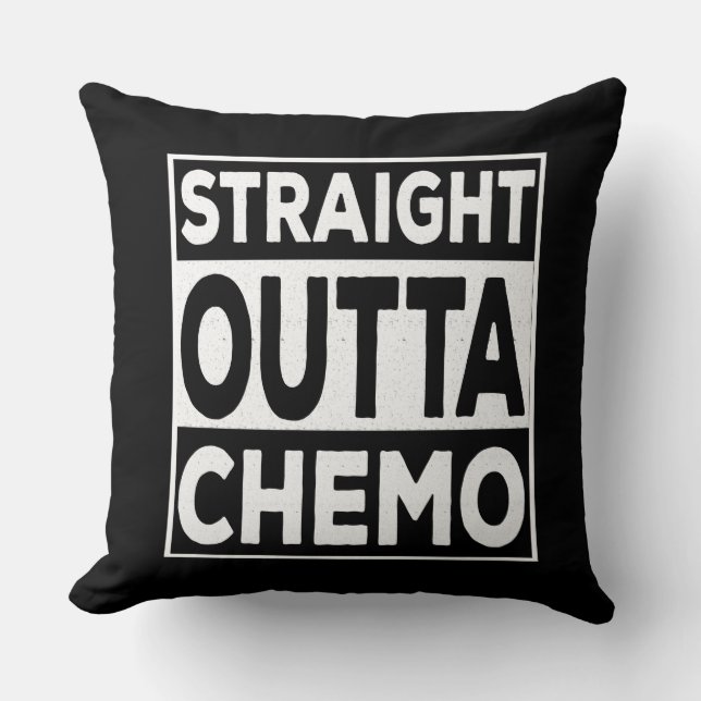Coussin Droite Outta Chemo (Recto)