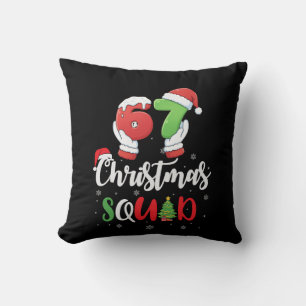 Coussin Drôle 67 Six Sept Brianrot Noël Équipe