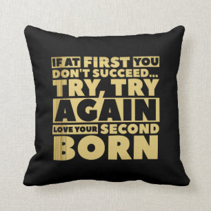 Coussin Drôle cadeau de jour pour mère sa mère maman ma