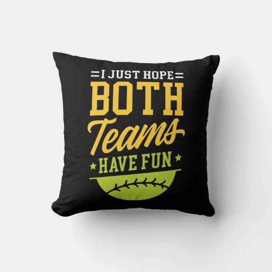Coussin Drôle cadeaux de sport (Recto)