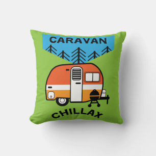 Coussin Drôle Caravan Cadeaux Meilleure caravane Carav