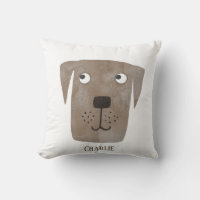 Drôle Chocolat Labrador Retriever Chien Nom Person