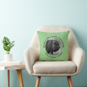 Coussin drôle de cochon ventru (Chaise)