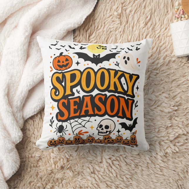 Coussin Drôle de Halloween (Couverture)