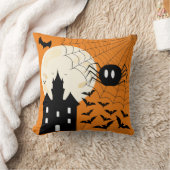 Coussin Drôle d'Halloween effrayant (Couverture)