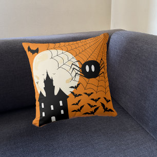 Coussin Drôle d'Halloween effrayant