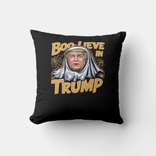 Coussin Drôle Halloween Trumpkin rendre Halloween grand âg