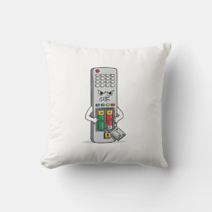Coussin Drôle Hostage Remote Cartoon Batteries Held Coussi