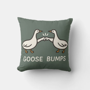Coussin Drôle Oie Bumps Caricature   Oie de bosse de poing