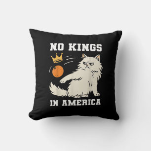 Coussin Drôle Pas de Rois en Amérique Style Rétro Classiqu