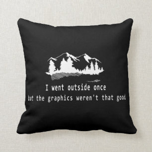 coussin drôle pour les gamers, le geeks et les