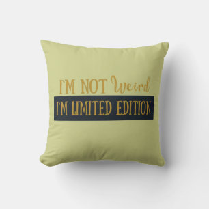 Coussin Drôle, sarcastique, citations introverties