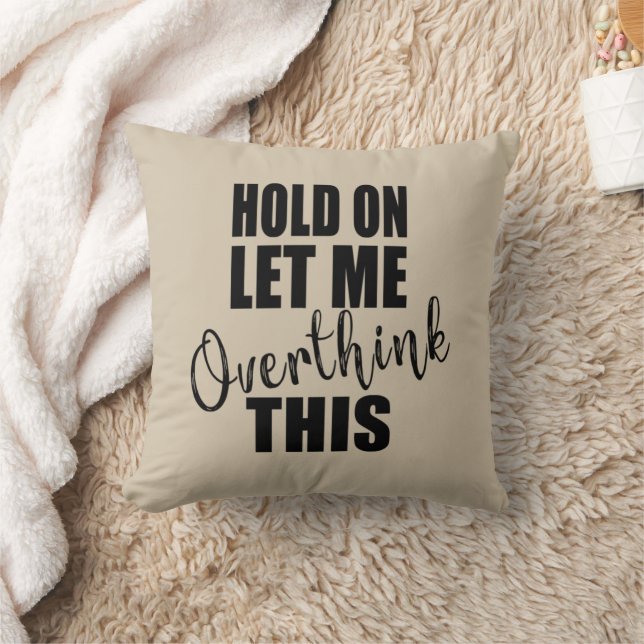 Coussin Drôle sarcastique dit citations célèbres (Couverture)