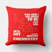 Coussin Drôle veut dire être nous avons une chimie Extraor (Recto)