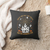 Coussin Drôles de friandises d'Halloween Fantôme Conceptio (Couverture)