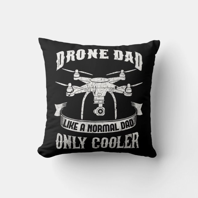 Coussin Drone Papa Pilote Multirotor Quadcopter Glacière P (Recto)
