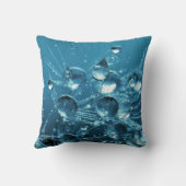 Coussin Droplets d'eau (Verso)
