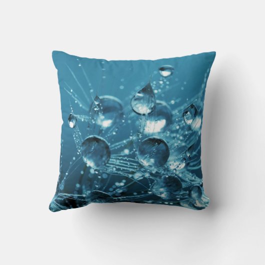 Coussin Droplets d'eau (Verso)
