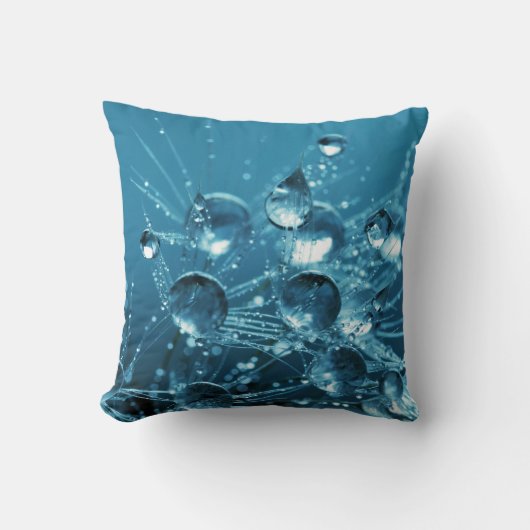 Coussin Droplets d'eau (Recto)