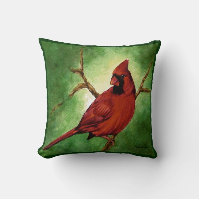 Coussin du cardinal rouge (Recto)