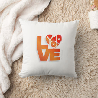 Coussin du coeur de Lover®