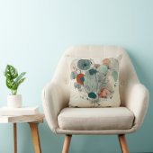 Coussin du coeur floral 1 (Chaise)