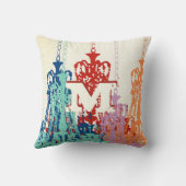Coussin du concepteur de lustre Monogram (Verso)