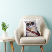 Coussin du cool CAT VIBES ! (Chaise)