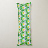 coussin du corps de fleurs marguerites (Dos (Vertical))