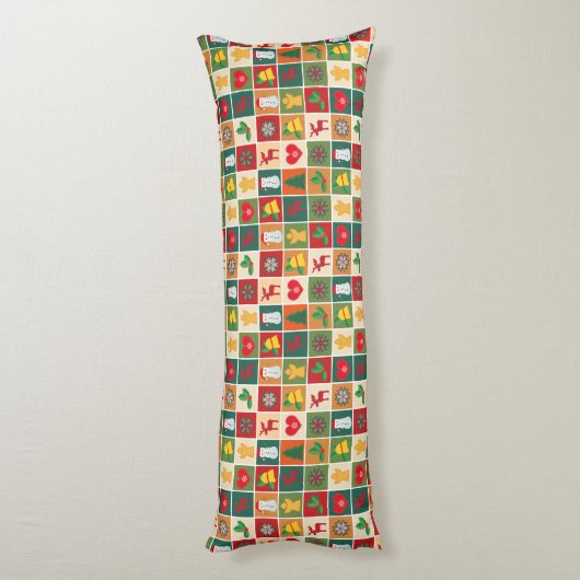 Coussin du corps de Noël (Dos (Vertical))